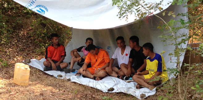 Role players in a disaster assessment exercise